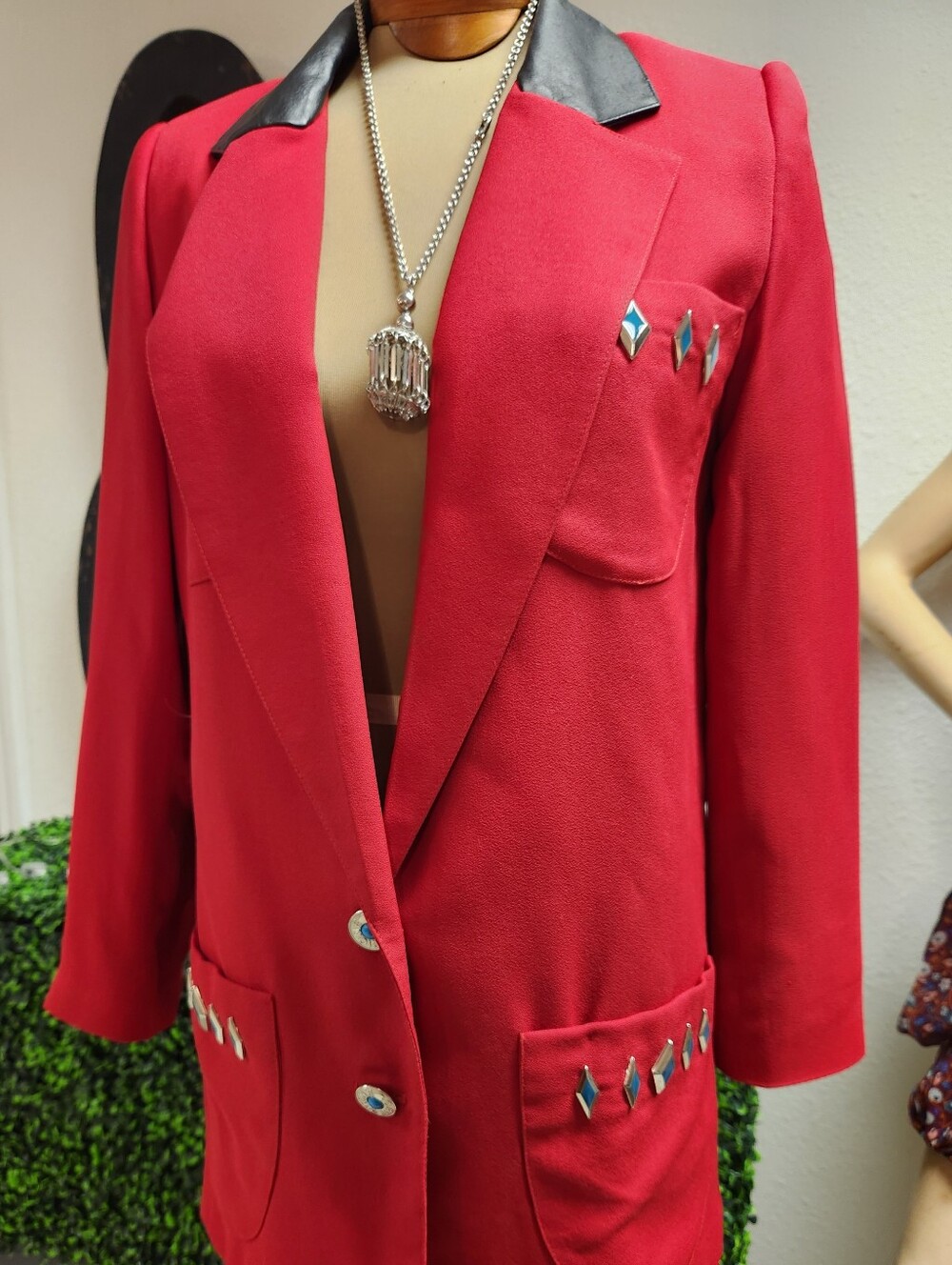Vintage criscione Blazer Red Blazer